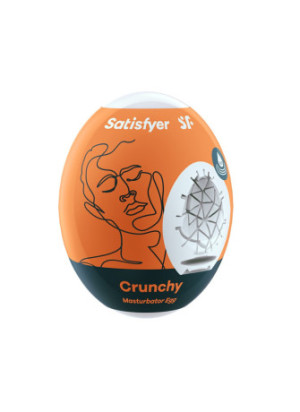 Oeuf masturbateur flexible Crunchy Satisfyer - CC597408